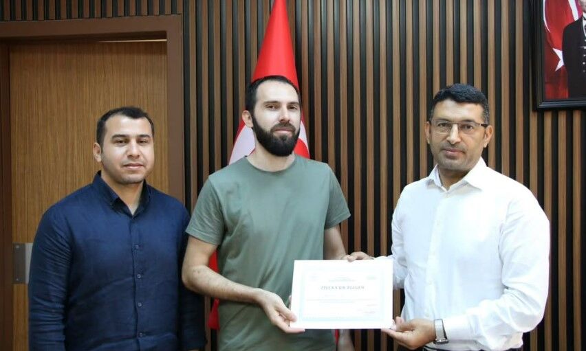 Şanlıurfa Eğitim ve Araştırma Hastanesinden 'şok' veda: Başhekimlikten teşekkür belgesi