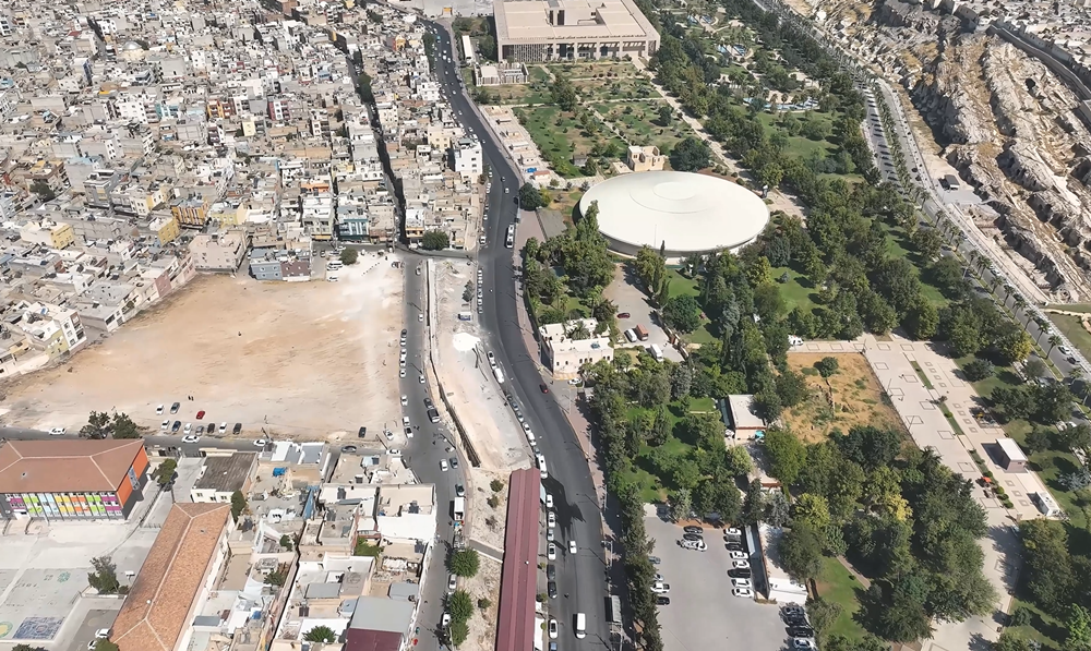 Şanlıurfa Büyükşehir’den konfor operasyonu: Haleplibahçe Caddesi’nde çalışmalar sürüyor