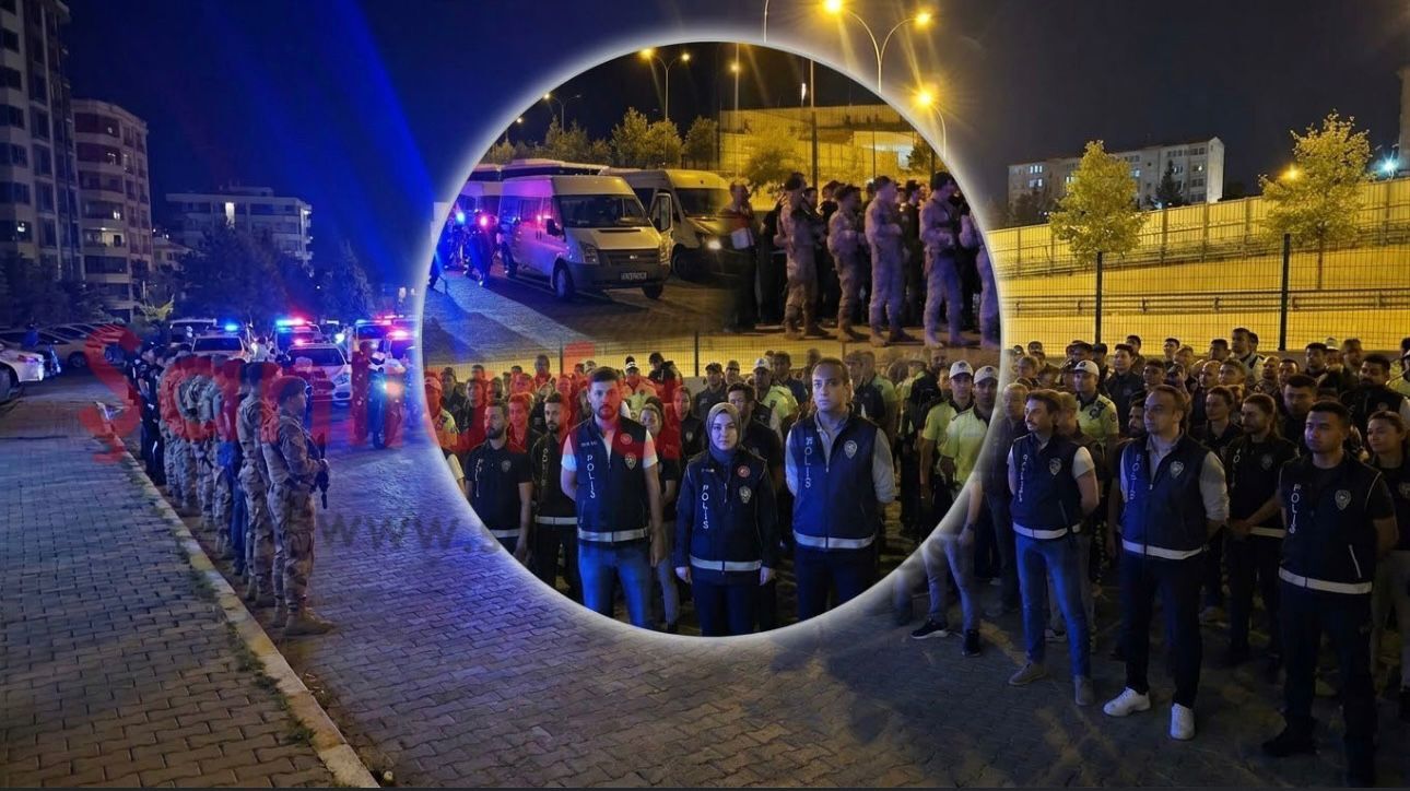 Şanlıurfa’da 1500 polisle dev huzur operasyonu