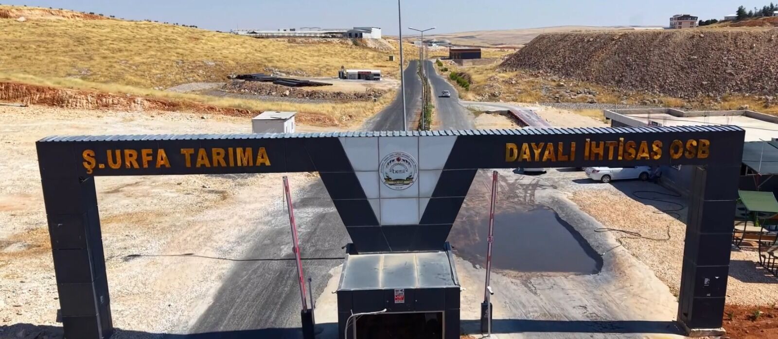 Şanlıurfa Besi OTB’de dezenfeksiyon tüneli için çalışmalar başladı