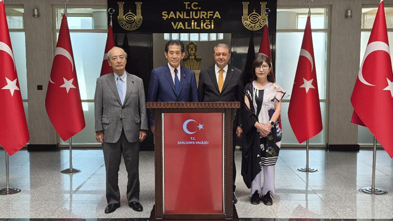 Japonya Büyükelçiliği Şanlıurfa’da bir dizi temaslarda bulundu