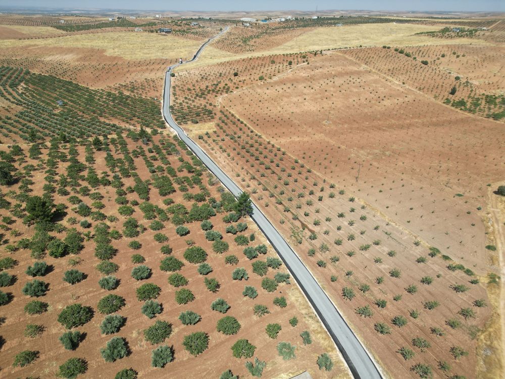 Karaköprü Kirsalinda 7 Km’li̇k Yol Büyükşehi̇r’le Yeni̇lendi̇ (1)-1