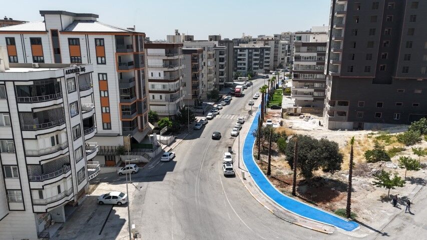 Şanlıurfa Karaköprü'de Bisiklet Yolları Hizmete Girdi!