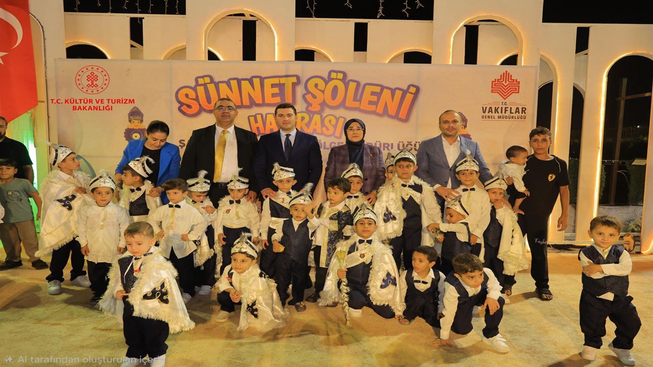 Yüzlerce yıllık gelenek Şanlıurfa’da yeniden yaşatıldı: 25 Çocuğun düğünü yapıldı