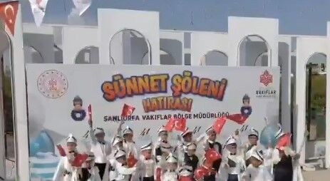 Şanlıurfa ve Adıyaman'da Vakıflar Genel Müdürlüğünden 50 çocuk için düğün