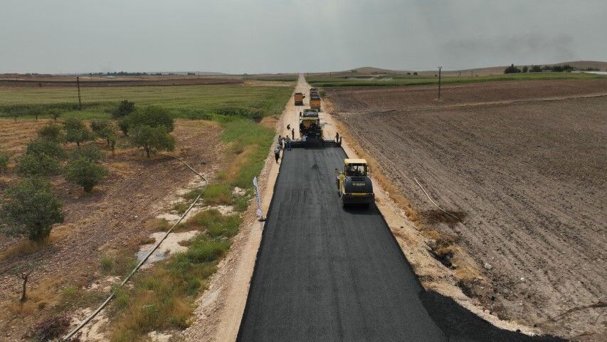 Şanlıurfa’da Bu Yolu Kullananlar Artık Rahat Edecek! Çalışmalar Hızlandı (1)