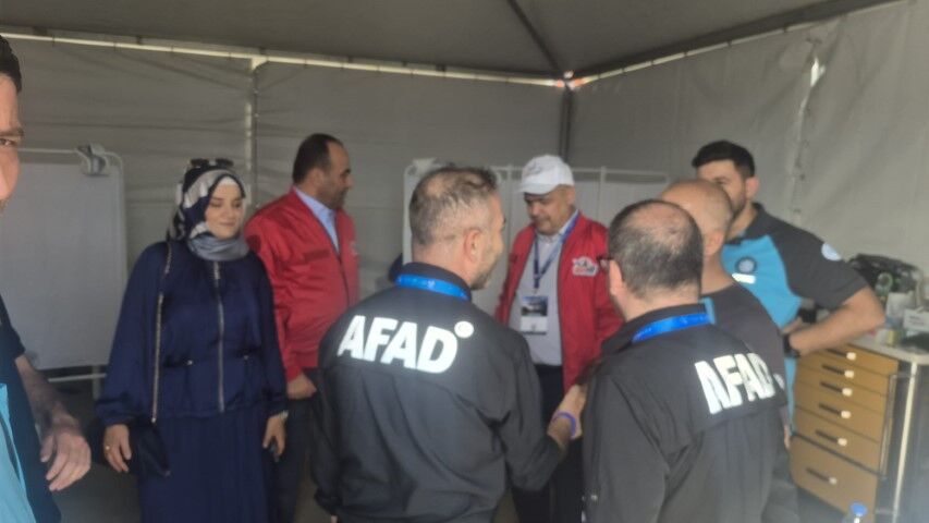 Şanlıurfa’da Teknofest İçin Sağlık Ekipleri Hazır Bekliyor (2)