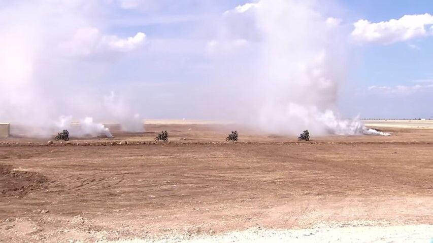 Şanlıurfa’da Teknofest’te Komandolardan Nefes Kesen Operasyon Gösterisi (1)