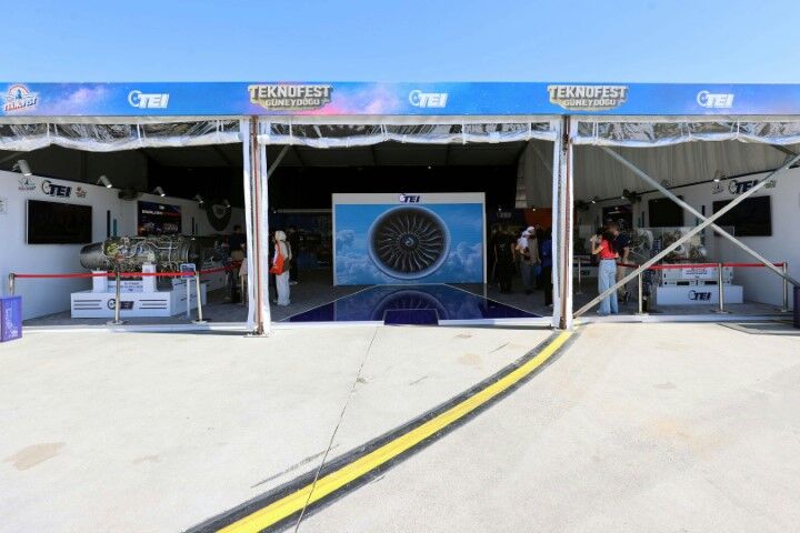 Şanlıurfa’da TEKNOFEST’te TEI’nin Millî Motorları Sergilenecek