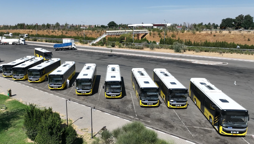 Şanlıurfa’da Toplu Ulaşım İçin Yeni Hamle 30 Otobüs Alındı (1)-1