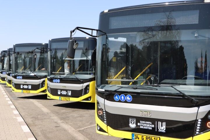 Şanlıurfa’da Toplu Ulaşım İçin Yeni Hamle: 30 Otobüs Alındı
