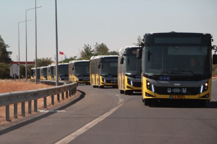 Şanlıurfa’da Toplu Ulaşım İçin Yeni Hamle 30 Otobüs Alındı (2)