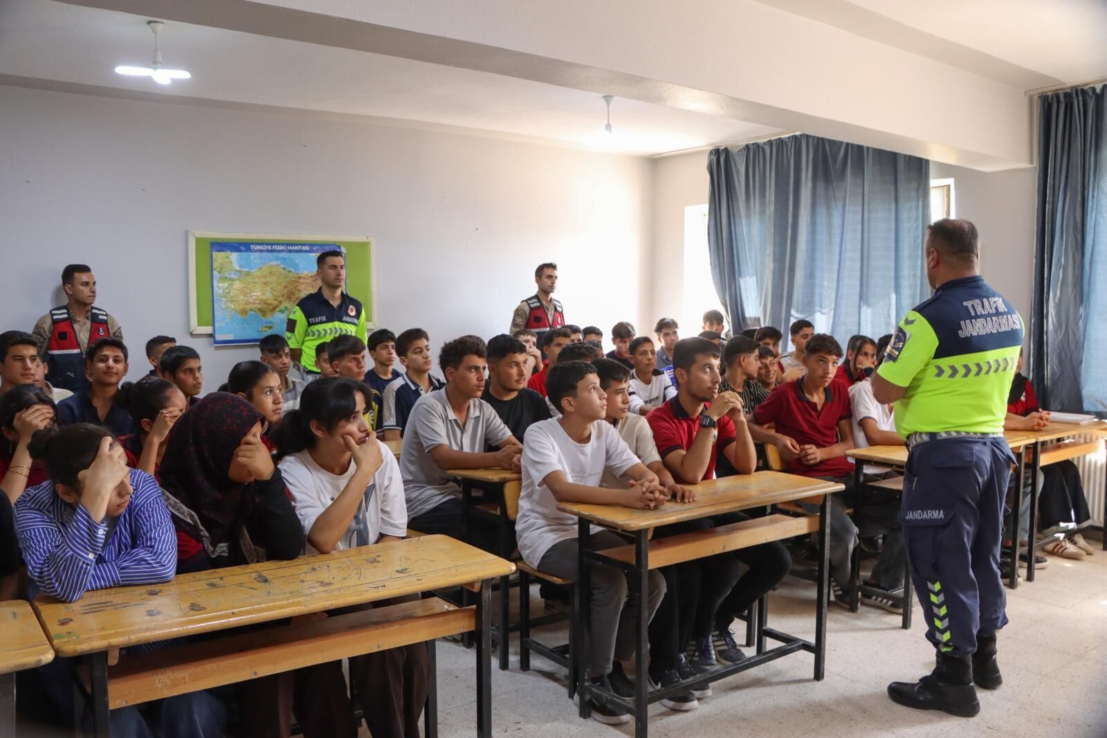 Şanlıurfa’da Öğrencilere Trafik Eğitimi Verildi