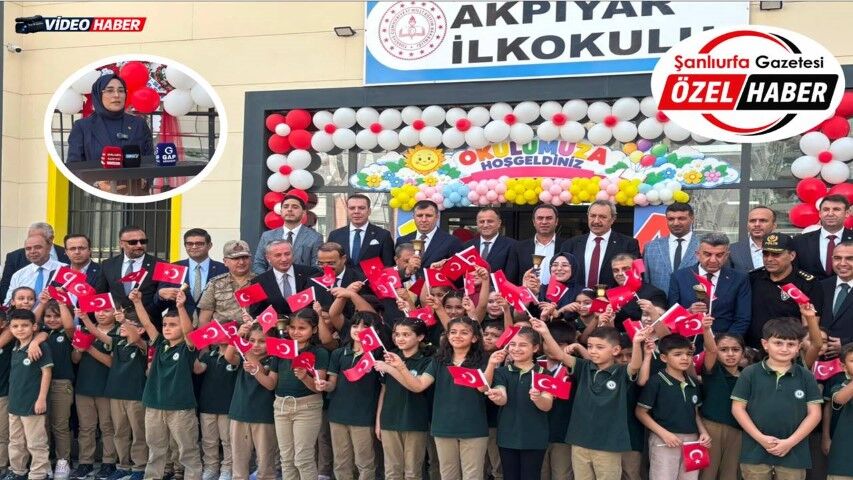 AK Partili Yazmacı’dan Şanlıurfa Müjdesi: "Yeni Okul Yapımında Pozitif Ayrımcılık Aldık"