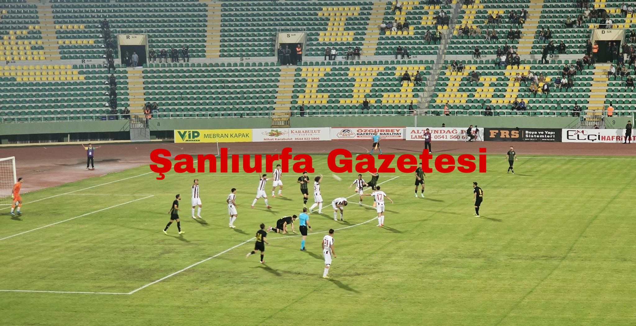 Kızılkaya Tarım Şanlıurfaspor-Hatayspor Maçı Başladı!