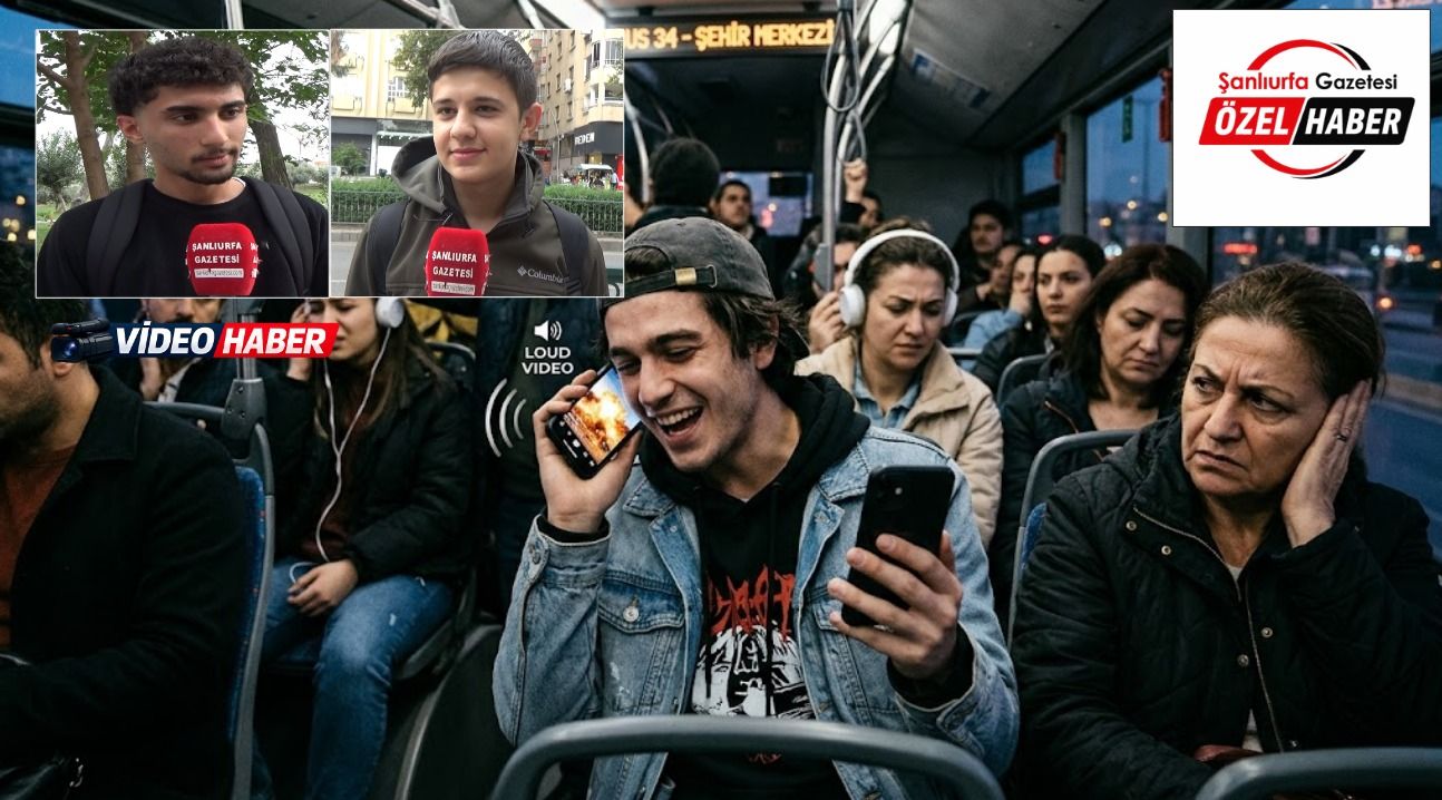 Şanlıurfa’da toplu taşımada saygı tartışması: Herkes rahatsız, o keyfinde!