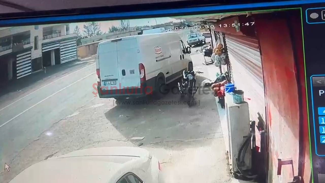 Şanlıurfa'da 9 Yaşındaki Hasan Bulduk’un Hayatını Kaybettiği Kaza anı güvenlik Kamerasında