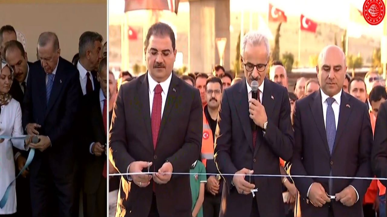 Şanlıurfa trafiğine can suyu olacak Azerbaycan Bulvarı Farklı Seviyeli Kavşağı açıldı