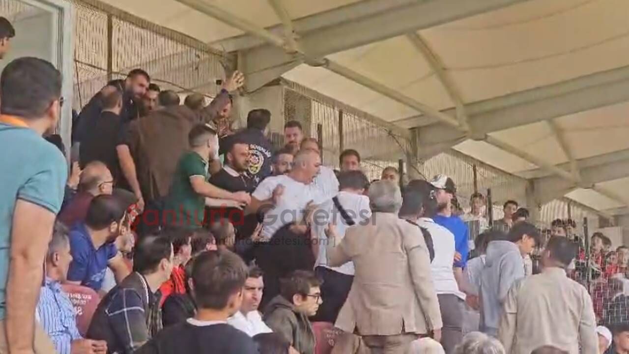 Karaköprü Belediyespor-Bitlis Spor Maçında Taraftarlar Arasında Gerginlik!