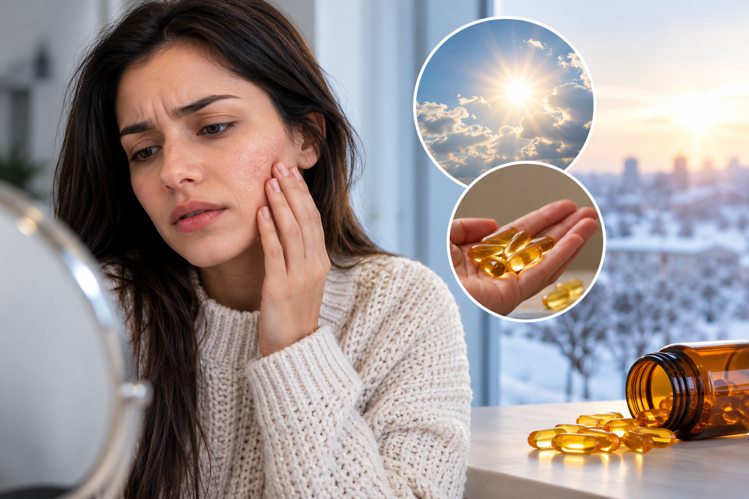 Kış Aylarında Sinsi Tehlike! D Vitamini Eksikliği Hangi Hastalıkları Tetikliyor?
