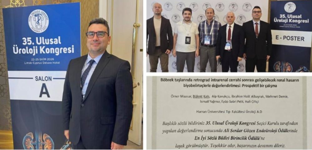 Tıp dünyası Harran Üniversitesi Üroloji ekibini konuşuyor: Bin 250 ekip katıldı, Şanlıurfa birinci oldu