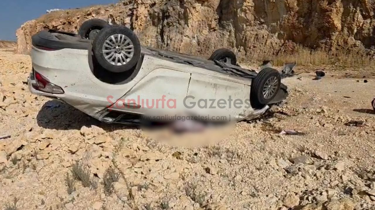 Şanlıurfa-Suruç yolunda feci kaza: 58 yaşındaki Mehmet Olcay kurtarılamadı!