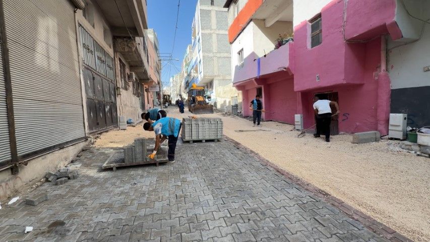 Şanlıurfa Eyyübiye’de Yüzlerce Sokakta Yenileme Seferberliği (3)