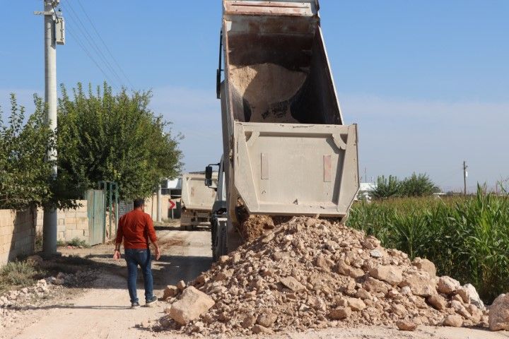 Şanlıurfa’da 30 40 Mahallenin Kullandığı Yolda Büyük Çalışma! (3)