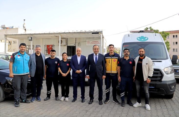 Şanlıurfa’da Sağlık Müdürü Erhan Berk Viranşehir’deki Tesisleri İnceledi (3)