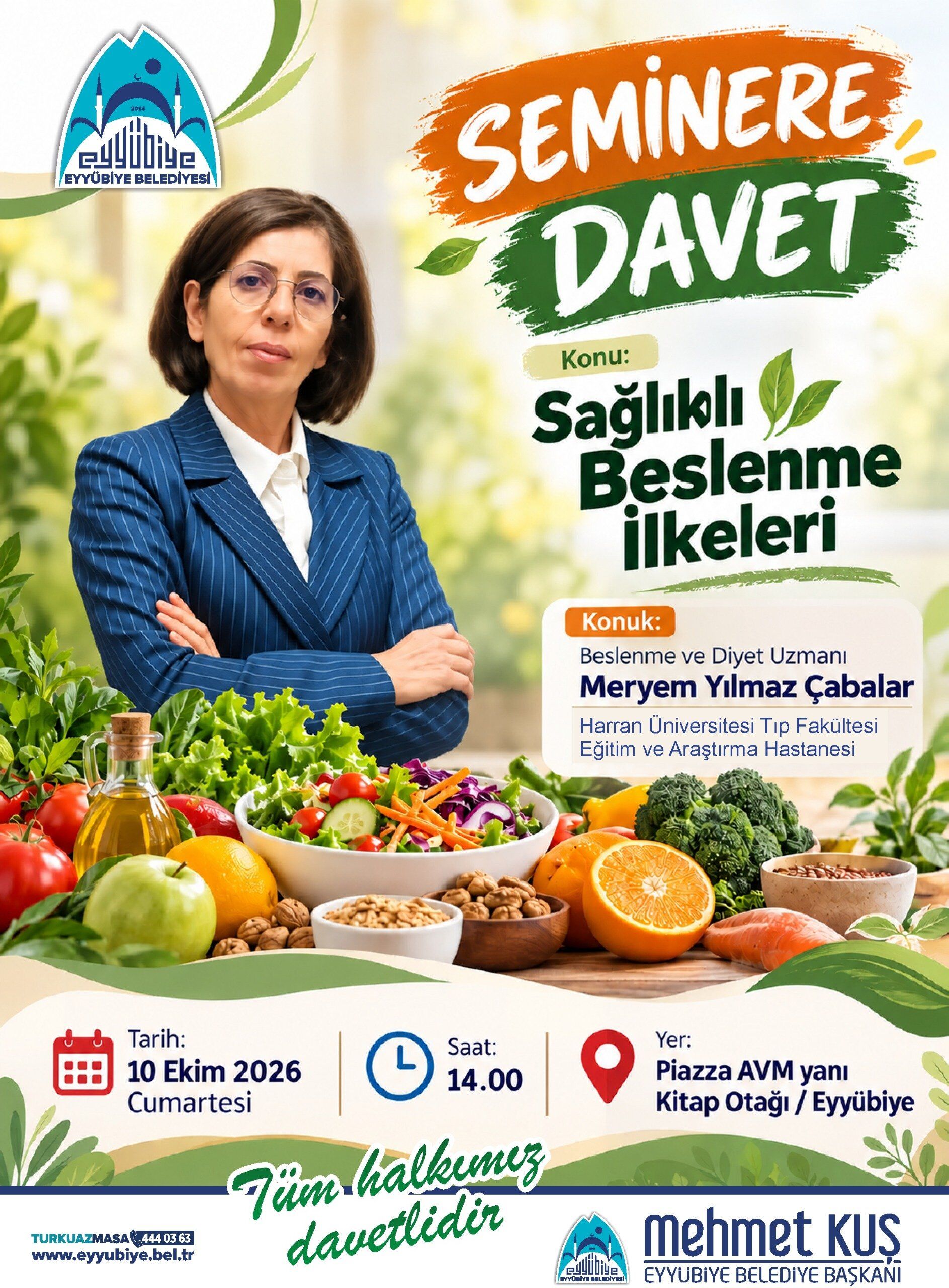 Şanlıurfa’da Sağlıklı Beslenmek İsteyenlere Önemli Duyuru! (1)