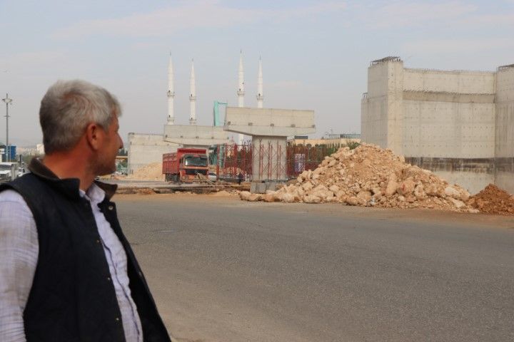 Şanlıurfa’da Sürücülerin Beklediği Projede Köprü Ayakları Tamamlandı (3)