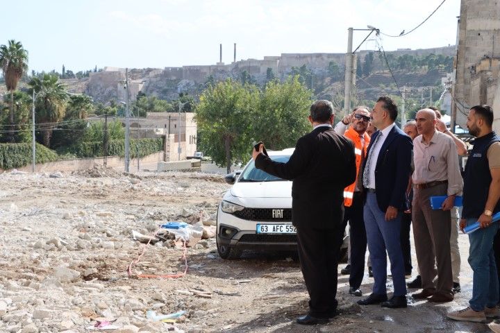 Şanlıurfa’nın Tarihi Merkezinde Yeni Otopark Alanı Oluşturulacak (3)