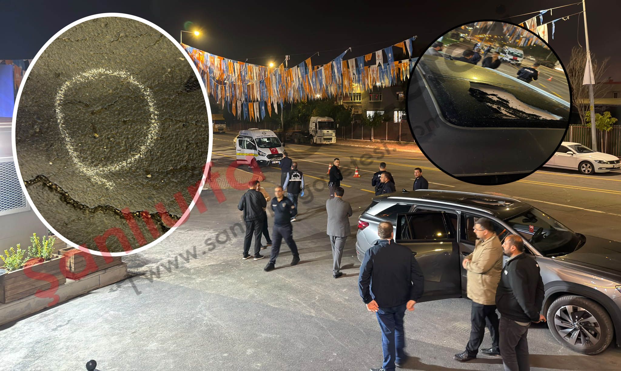 MHP İlçe Başkanı Yusuf Aydoğdu’nun aracı kurşunlandı iddiası!