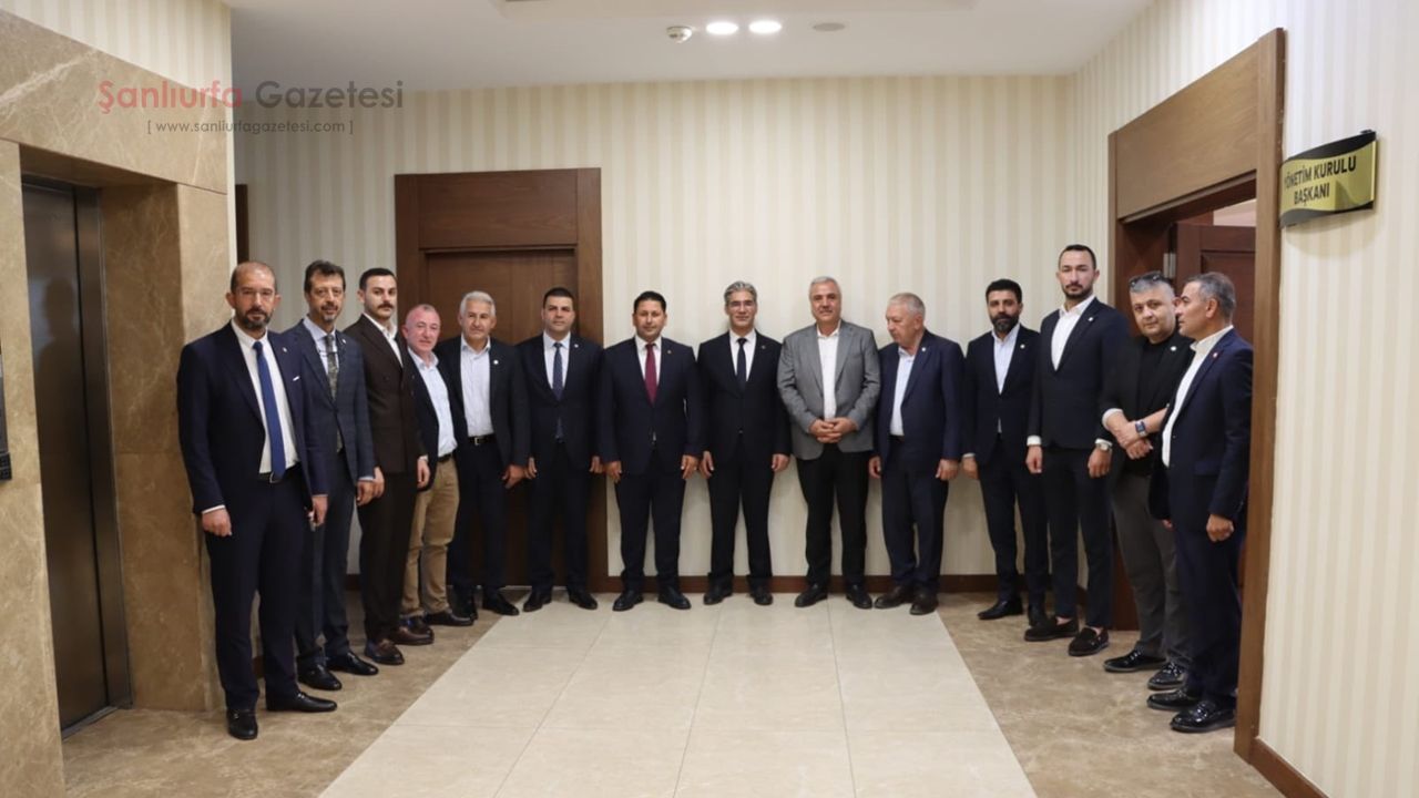 Yeni Parti Şanlıurfa’dan Halil Kızılkaya’ya Hayırlı Olsun Ziyareti